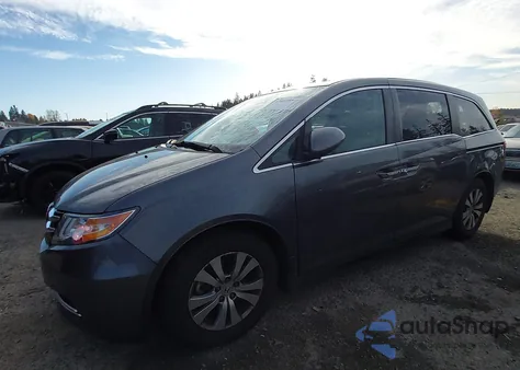 2016 Honda Odyssey Ex-L from USA, damaged, VIN 5FNRL5H62GB134783